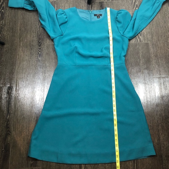 J. Crew Teal Long Sleeve Dress - Picture 11 of 13